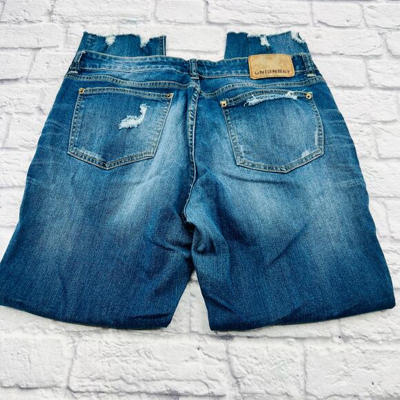 NOT FOR SALE    UNIONBAY Women's Mid Rise Vintage Peg Jeans Size 11 Medium Blue - Picture 11 of 11